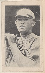 Rogers Hornsby, 2 B - St. Louis N., from Baseball strip cards (W575-2)