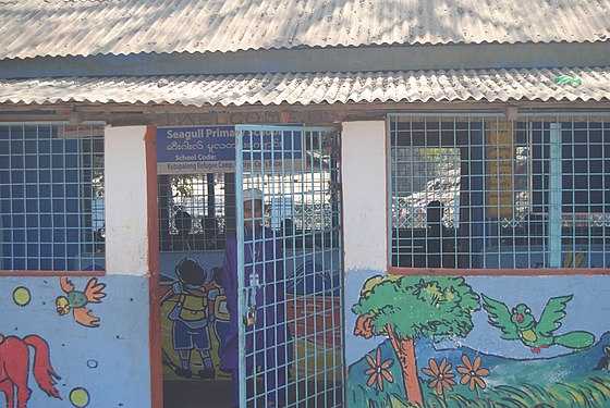 Rohingya Refugees Camp in Ukhia, Cox's Bazar, Bangladesh