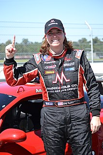 Amy Ruman American racecar driver