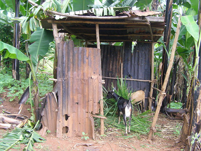 File:Rwandan goat shed.jpg