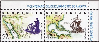 Stamps of Slovenia, 1992 SLO 1992 MiNr002021 st mt B002.jpg