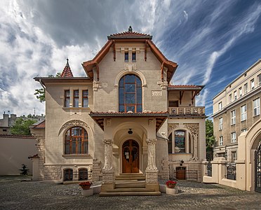 Villa of Leopold Kindermann in Łódź