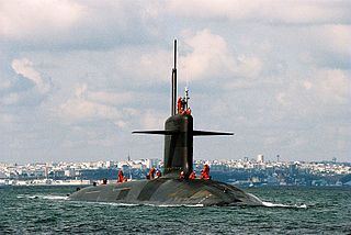 French submarine <i>Le Vigilant</i> (S618) French nuclear submarine