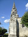 Le clocher de l'église