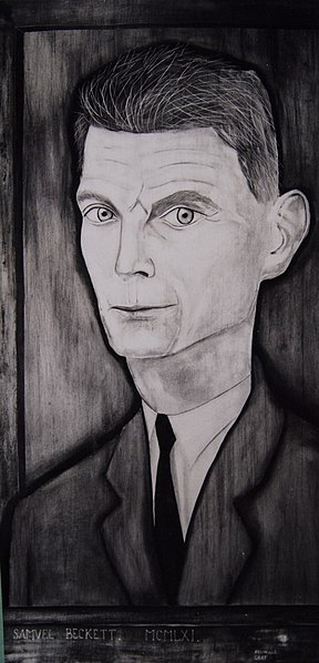 Portrait of Samuel Beckett by Reginald Gray, painted in Paris, 1961 (from the collection of Ken White, Dublin)