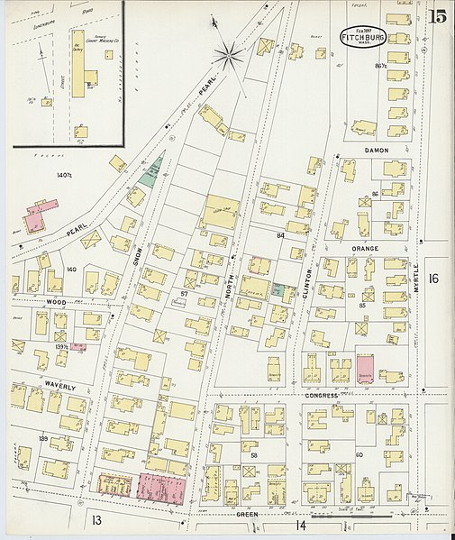 File:Sanborn Fire Insurance Map from Fitchburg, Worcester County, Massachusetts. LOC sanborn03728 003-15.jpg