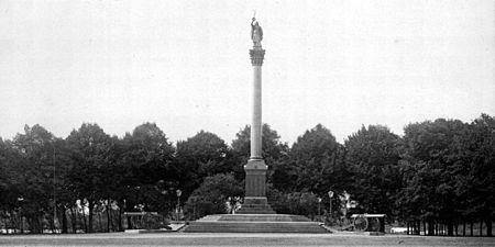 Schwerin Siegessäule 1870 71 Foto1890