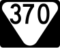 Държавен път 370 маркер