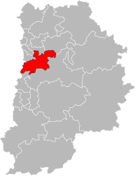 Canton d'Ozoir-la-Ferrière - Carte