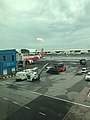 Pesawat AirAsia di Lapangan Terbang Antarabangsa Kuala Lumpur di masa Petang . [163]