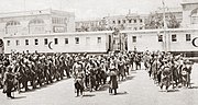 Thumbnail for File:Senegalese troops in front of Red Cresent Train in Alexandria Egypt 1916.jpg