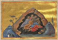 Seven sleepers (Menologion of Basil II).jpg