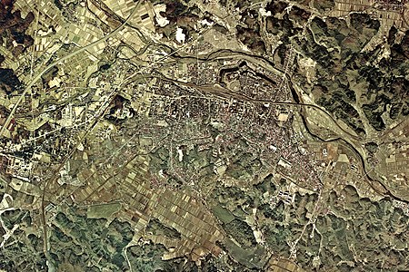 Shirakawa city center area Aerial photograph.1975.jpg