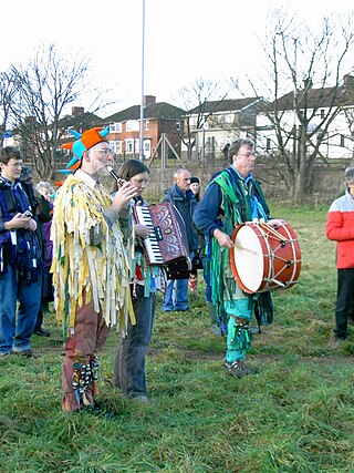 <span class="mw-page-title-main">Wassailing</span> Christmas custom, originally English