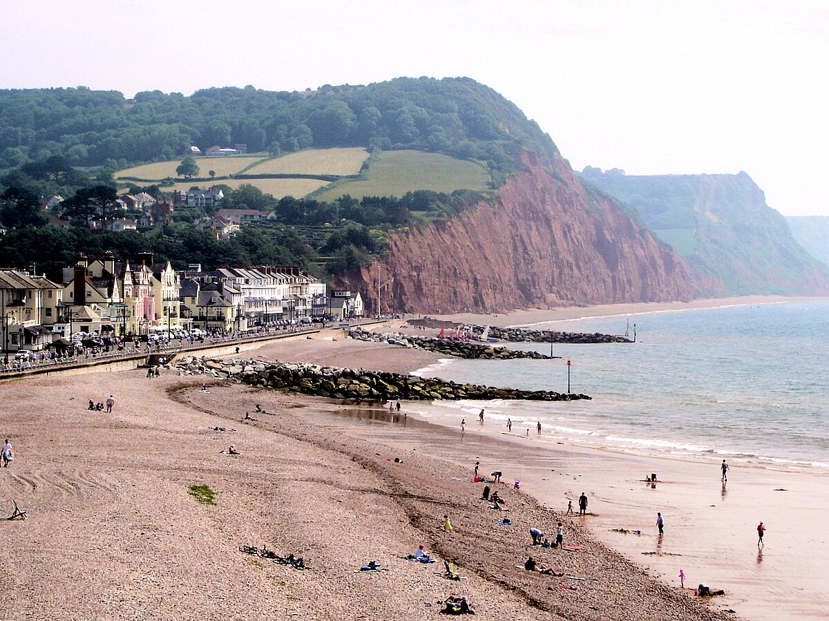 Map Of Sidmouth Coast Sidmouth - Wikipedia