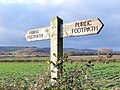 Signpost in the Golden Valley - geograph.org.uk - 2749060.jpg