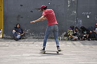 Skateboarding at Mexico City - Flip - 076.JPG