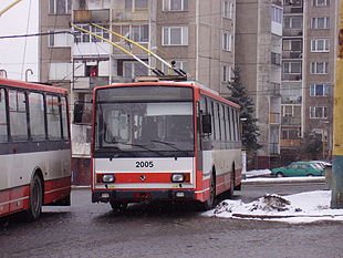 Košice: filobus Škoda 14TrM n. 2005