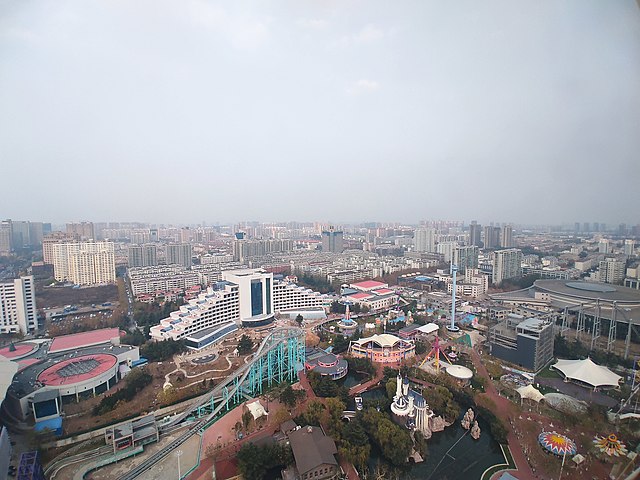 Image: Skyline of Weifang 2020 11 27 10