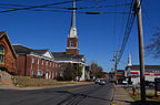 Glasgow, Hrabstwo Barren, Kentucky, USA - Widok na