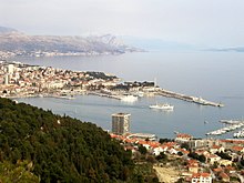 Der Hafen von Split