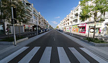 L' avenue de la République.