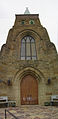 The entrance to St. Peter's Church in Brownsville, Pennsylvania