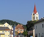 Catholic parish church hl.  Nicholas and cemetery