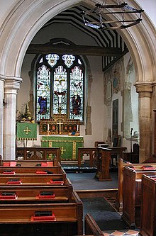 Interior of the East End St Giles, Ickenham - East end - geograph.org.uk - 1094208.jpg