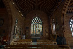 St Martins In The Bullring The Burne Jones Window (49426742516).jpg