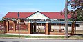 St. Philip's Christian College Bridge street entrance, directly across the road from St Philip's Anglican Church.