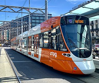 Trams in Geneva