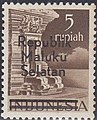 1 - Temple series Smelt type 1949 - black overprint