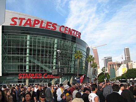 Crypto.com Arena, when it was known as Staples Center