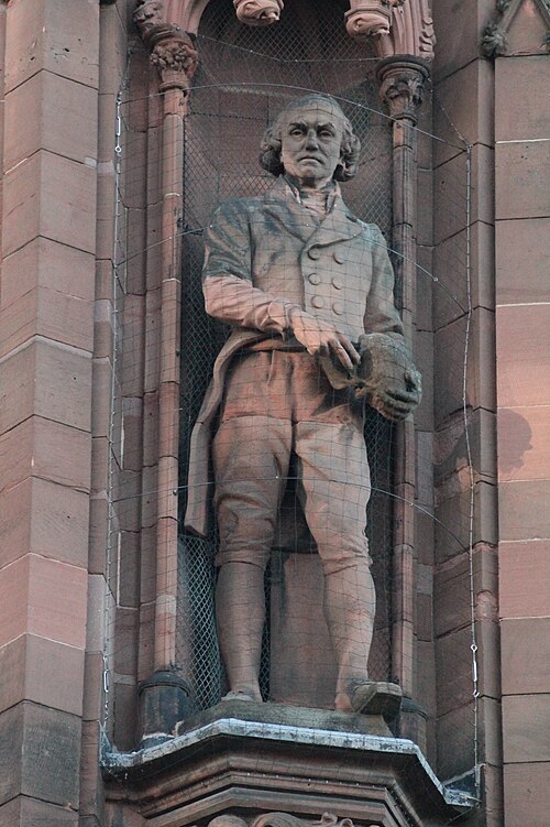 A statue of John Hunter, Scottish National Portrait Gallery