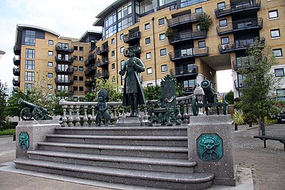 Statue of Peter the Great, Deptford