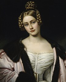 1834 Caroline Freiin von Spiering (1815-1859), kontez