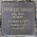 Louisette Casvan, Courbièrestraße 5, Berlin-Schöneberg, Deutschland