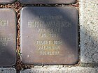 der Stolperstein für Edith Wallach