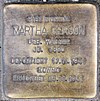 Stolperstein Mommsenstr 69 (Charl) Martha Gerson.jpg