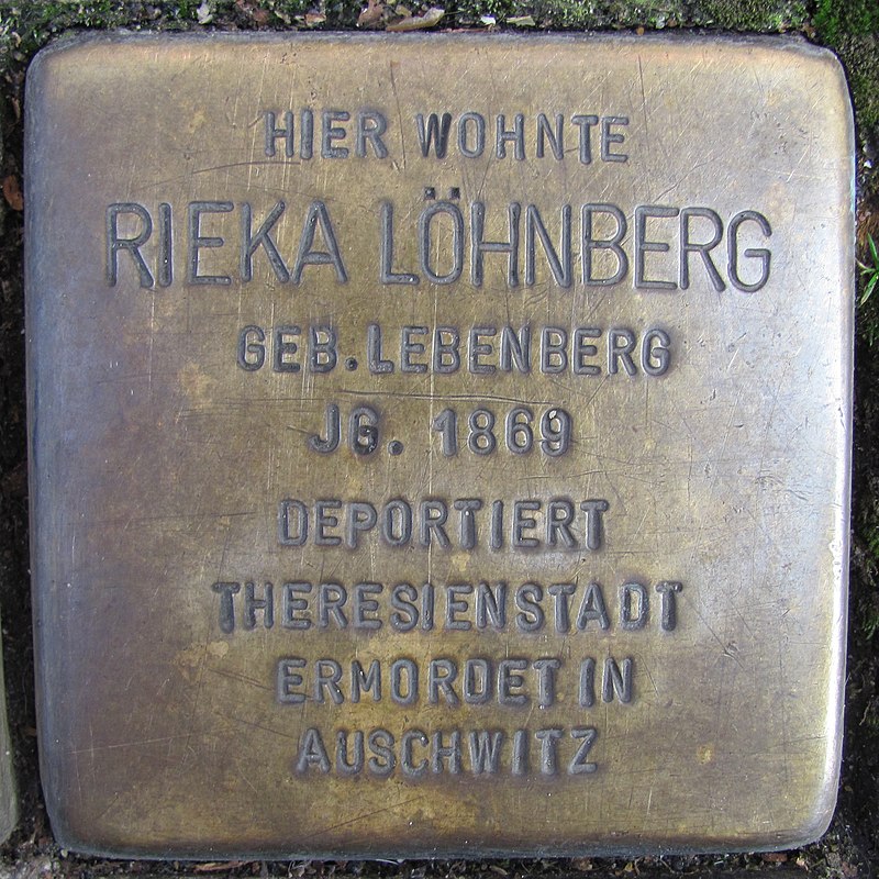 Stolperstein für Rieka Löhnberg