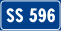 Государственная дорога 596 Italia.svg