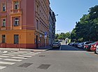 Čeština: Strojnická ulice v Holešovicích v Praze 7 English: Strojnická street, Prague.