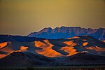 Thumbnail for File:Sundown on the Dumont Dunes from the SW - near Shoshone, California - P-C 2 - (13843457113).jpg