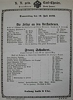 Vorschaubild für Franz Schubert (Operette)