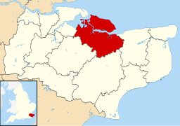 Swale UK locator map.svg