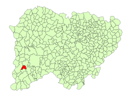 Campillo de Azaba - Localizazion