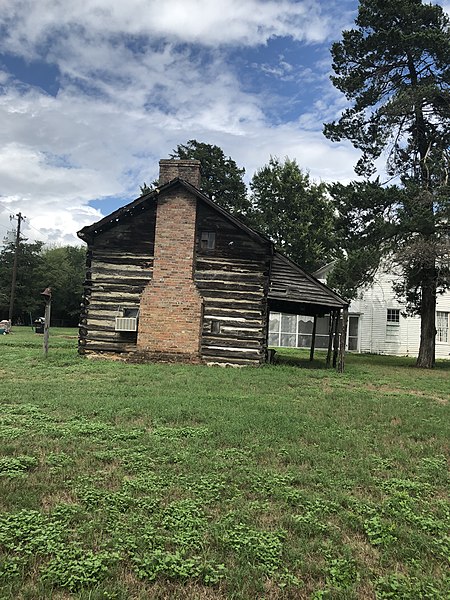 File Texas Log Cabin Jpg Wikimedia Commons