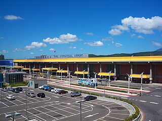 <span class="mw-page-title-main">Songshan Airport</span> Secondary airport serving Taipei, Taiwan
