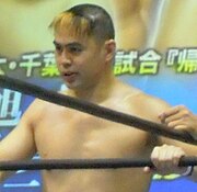 Taka Michinoku defeated Koji Nakagawa in a highly critically acclaimed match to win the Independent World Junior Heavyweight Championship at the event. Taka Michinoku.jpg